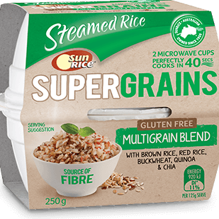Sunrice Quick Cups Rice Super Grains Multigrain Blend 2pk
