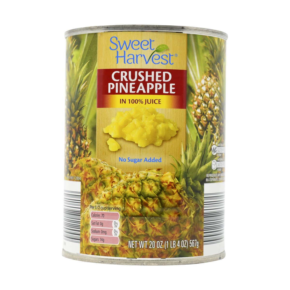 Sweet Harvest Crushed Pineapple
