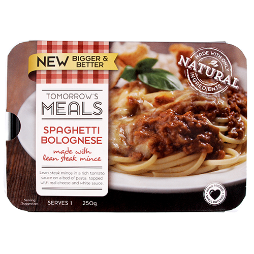 TM Snack Meal Spaghetti Bolognese 250g