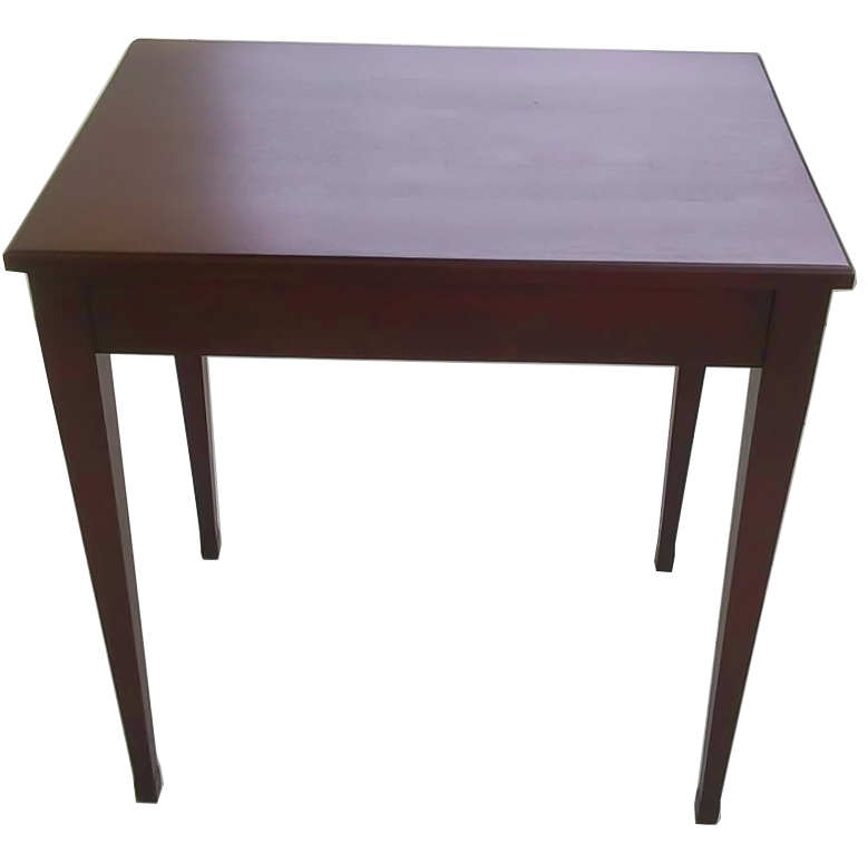 Cherry Communion Table 28Lx18Wx28H