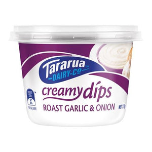 Tararua Roast Garlic Onion Dip 250g