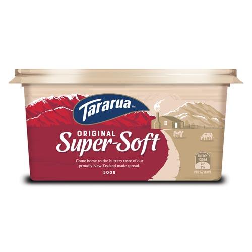 Tararua Super Soft Original Spread 500g