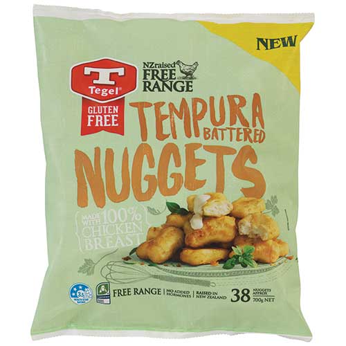 Tegel Tempura Chicken Nuggets Gluten Free 700g