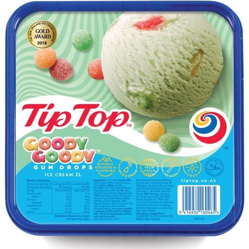 Tip Top Ice Cream Goody Goody Gum Drops 2L