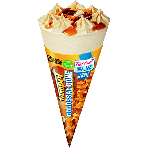 Tip Top Trumpet Ice Cream Colossal Butterscotch 170ml