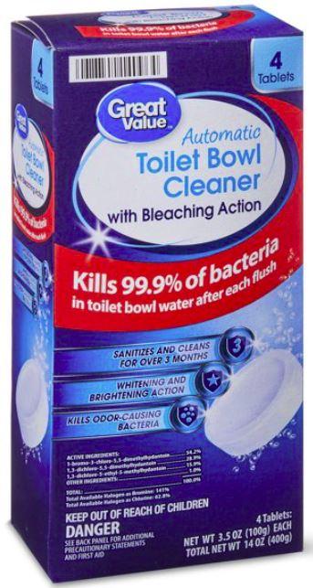 Great Value Toilet Bowl Cleaner with Bleaching Action