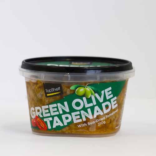 TopShelf Green Olive Tapenade 210g