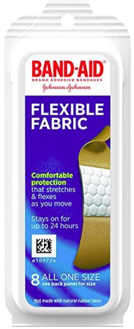 Band-Aid Flexible Fabric All One Size Bandages