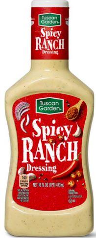 Tuscan Garden Spicy Ranch Dressing, 16 fl oz