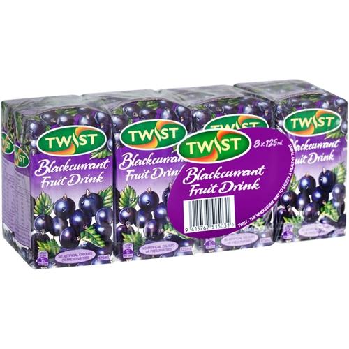 Twist 125ml 8pk - Blackcurrant