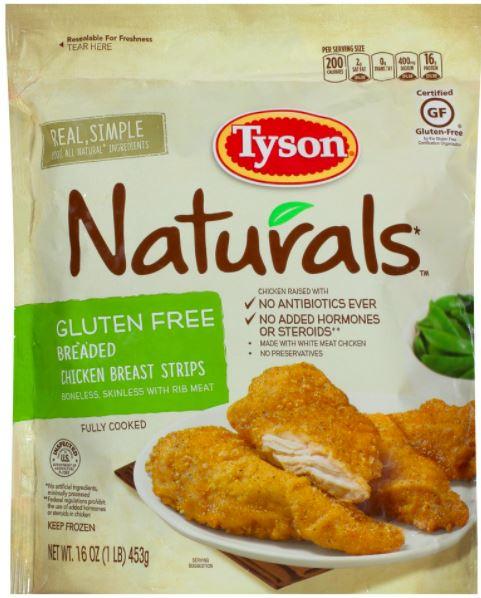 Tyson Naturals GF Chicken Nuggets 16oz