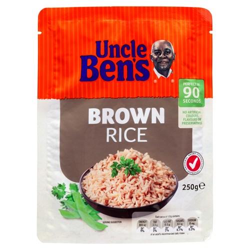 Uncle Bens Express Brown Basmati Rice Pouch 250g