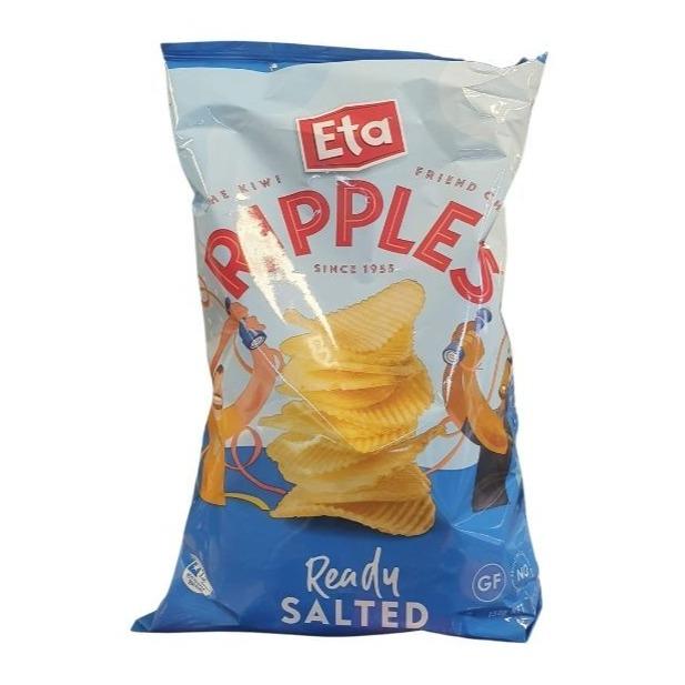 Eta Ripple Cut Sea Salt Potato Chips 150g