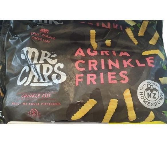 Mr Chips Agria Crinkle Fries 900g