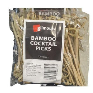 Bamboo Cocktail Picks pk/100