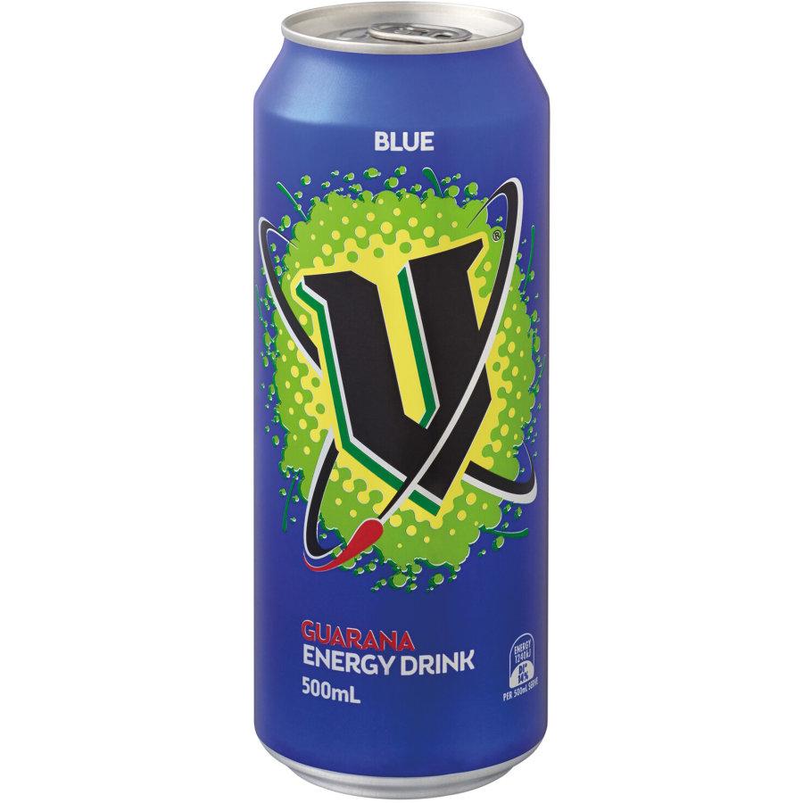 V Blue Energy Drink Blue 200 ml ea