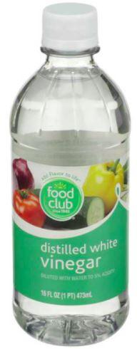 Food Club Distilled White Vinegar 32 oz