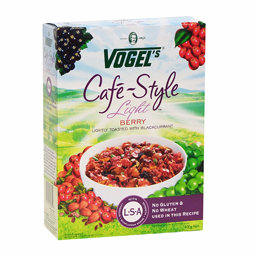 Vogels Cafe Style Berry Muesli - 400gm