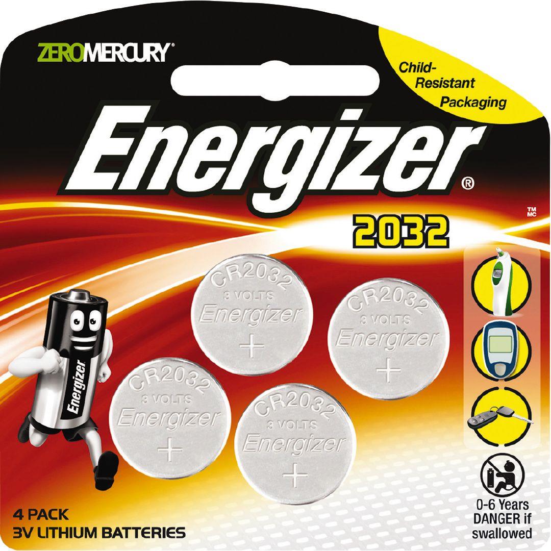 Energizer Battery 2032 Coin 4pk