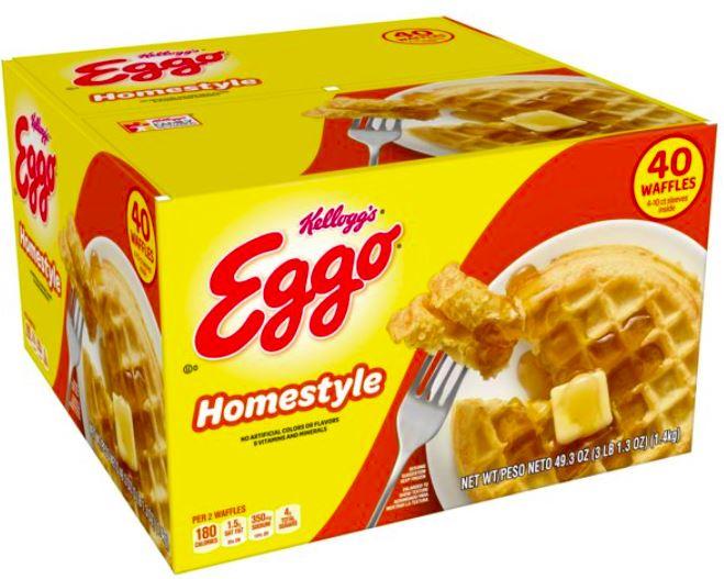 Kellogg's Eggo Homestyle Waffle 40ct