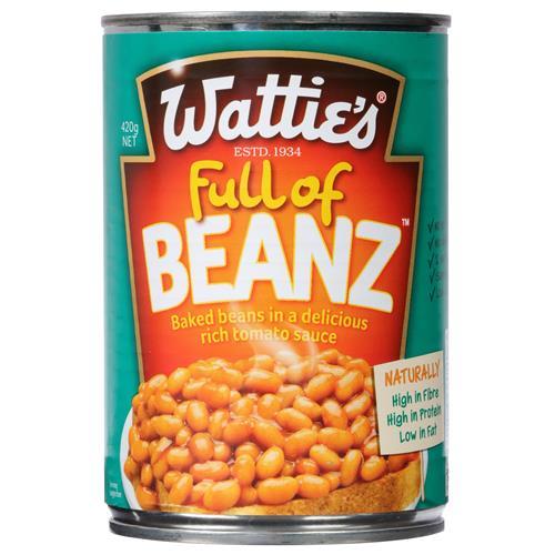 Watties Baked Beans In Tomato Sauce 420g