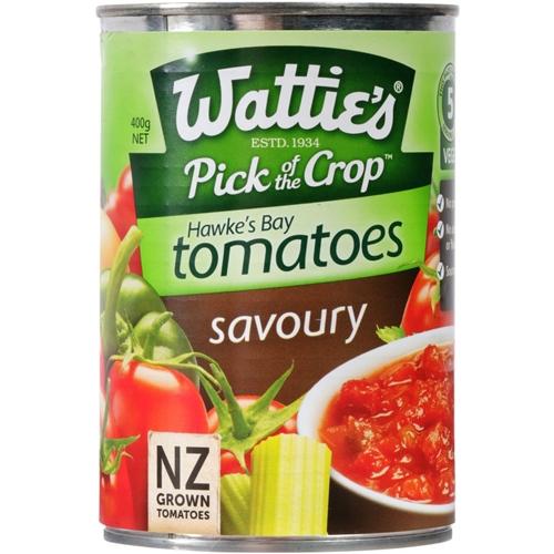 Watties Tinned Tomatos Savoury 400g