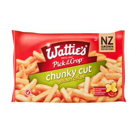 Wattie's Chunky Cut Chips 1kg