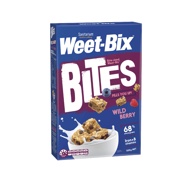 Sanitarium Weet-bix Bites Wildberry 500g