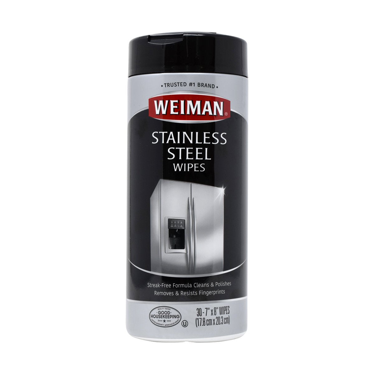 Weiman Stainless Steel Wipes, 30 ct