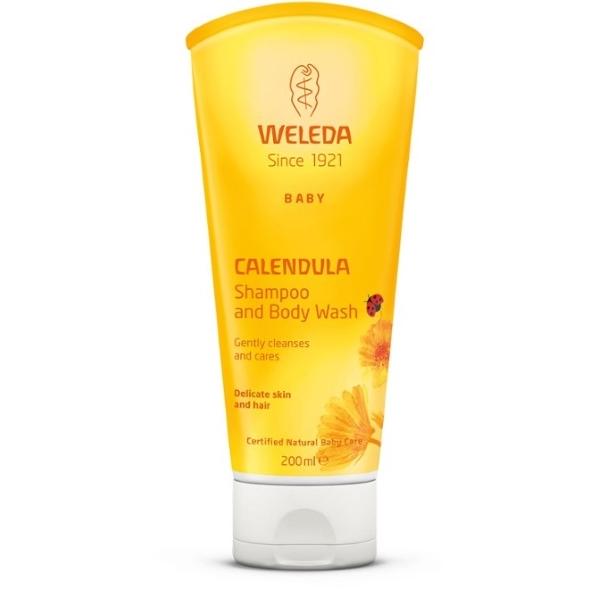 Weleda Babycare Calendula Shampoo & Body Wash 200ml