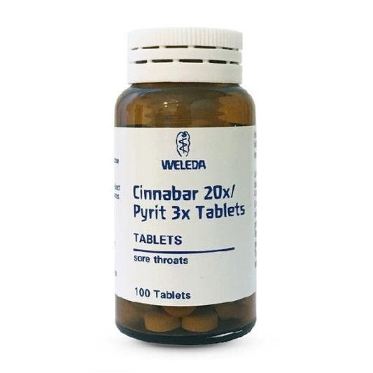 Weleda Cough & Cold Cinnabar 20x/Pyrit 3x Tablets 100