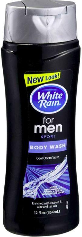 White Rain Sport Men's Body Wash, Cool Ocean Wave, 15 fl oz