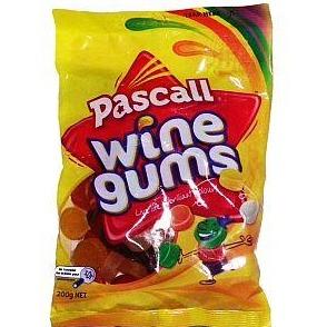 Pascall Wine Gums 180g