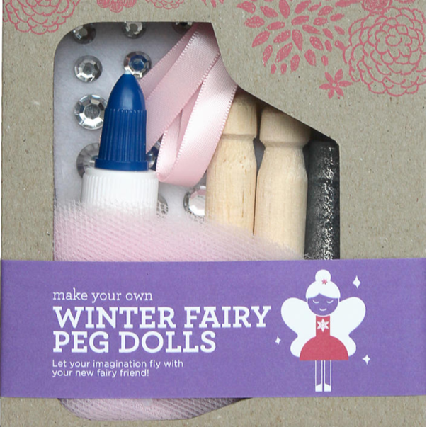 Seedling Winter Fairy Peg Doll