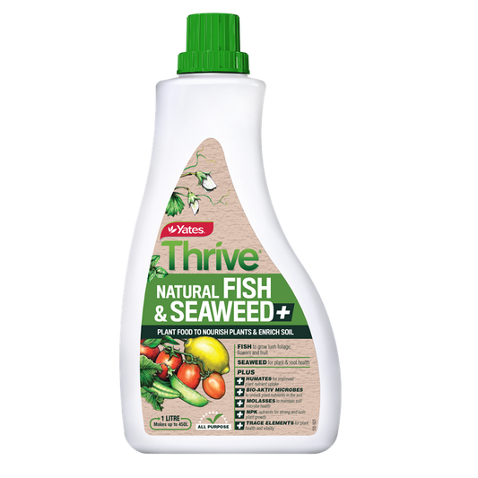 Yates Thrive Natural Fish & Seaweed Fertiliser 1L Concentrate