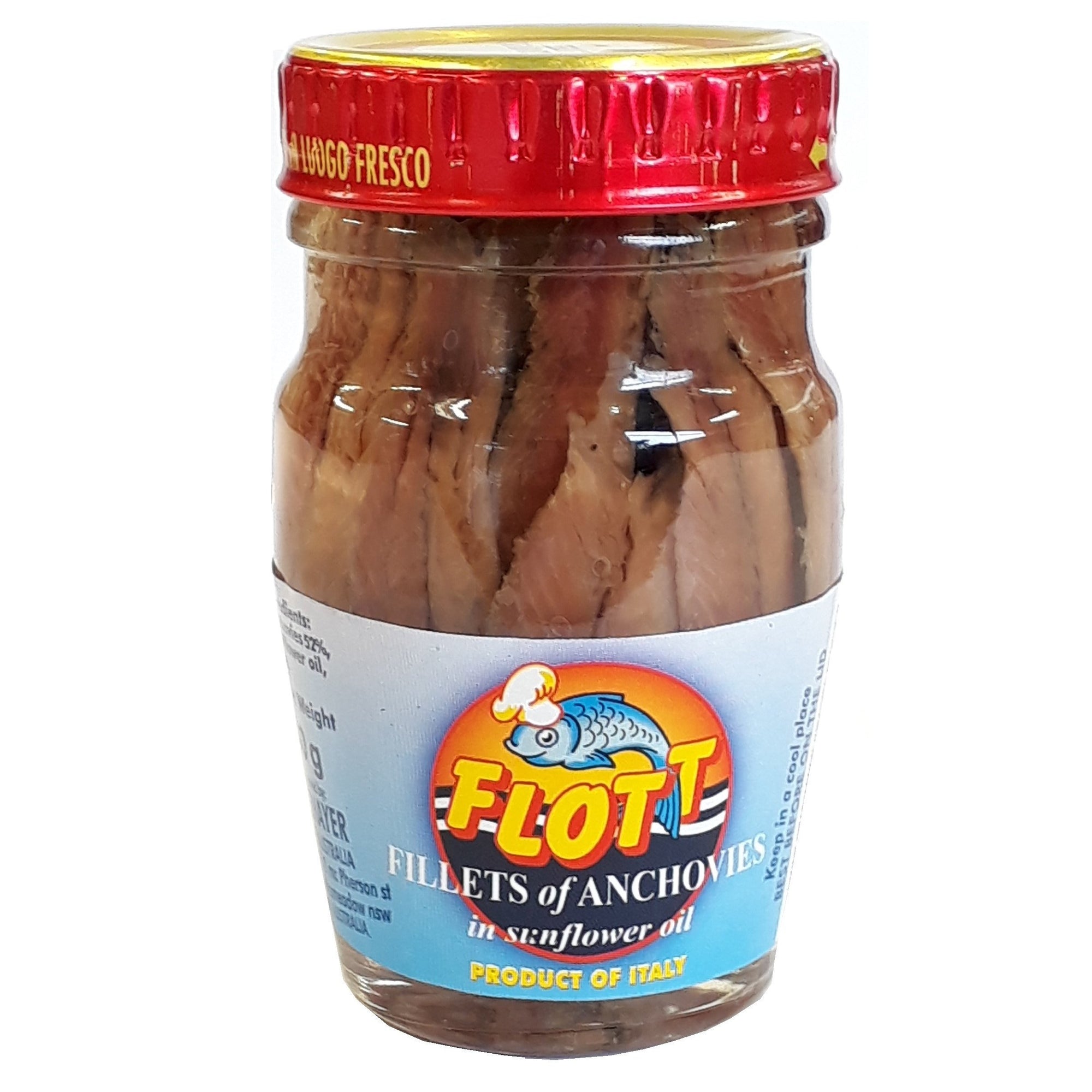 Flott Anchovy Fillets 80g