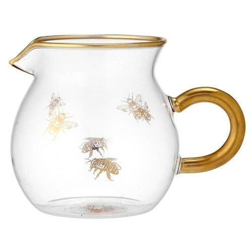 Honey Bee Glass Creamer