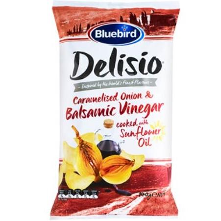 Bluebird Delisio Caramelised Onion & Vinegar 140g