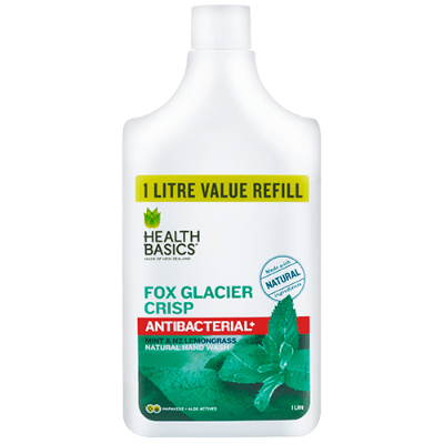 Health Basics Hand Wash Refill Fox Glacier 1L