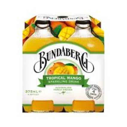 Bundaberg Tropical Mango Sparkling Drink 4pk x 375ml