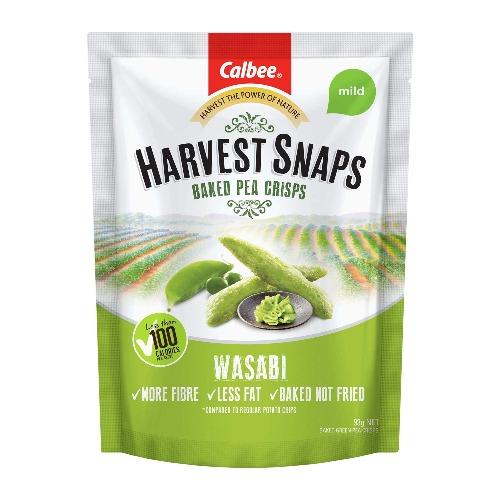 Harvest Snaps Wasabi Baked Pea Crisps 93g