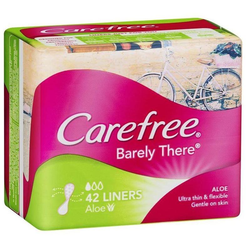 Carefree Barely There 42 Liners Aloe