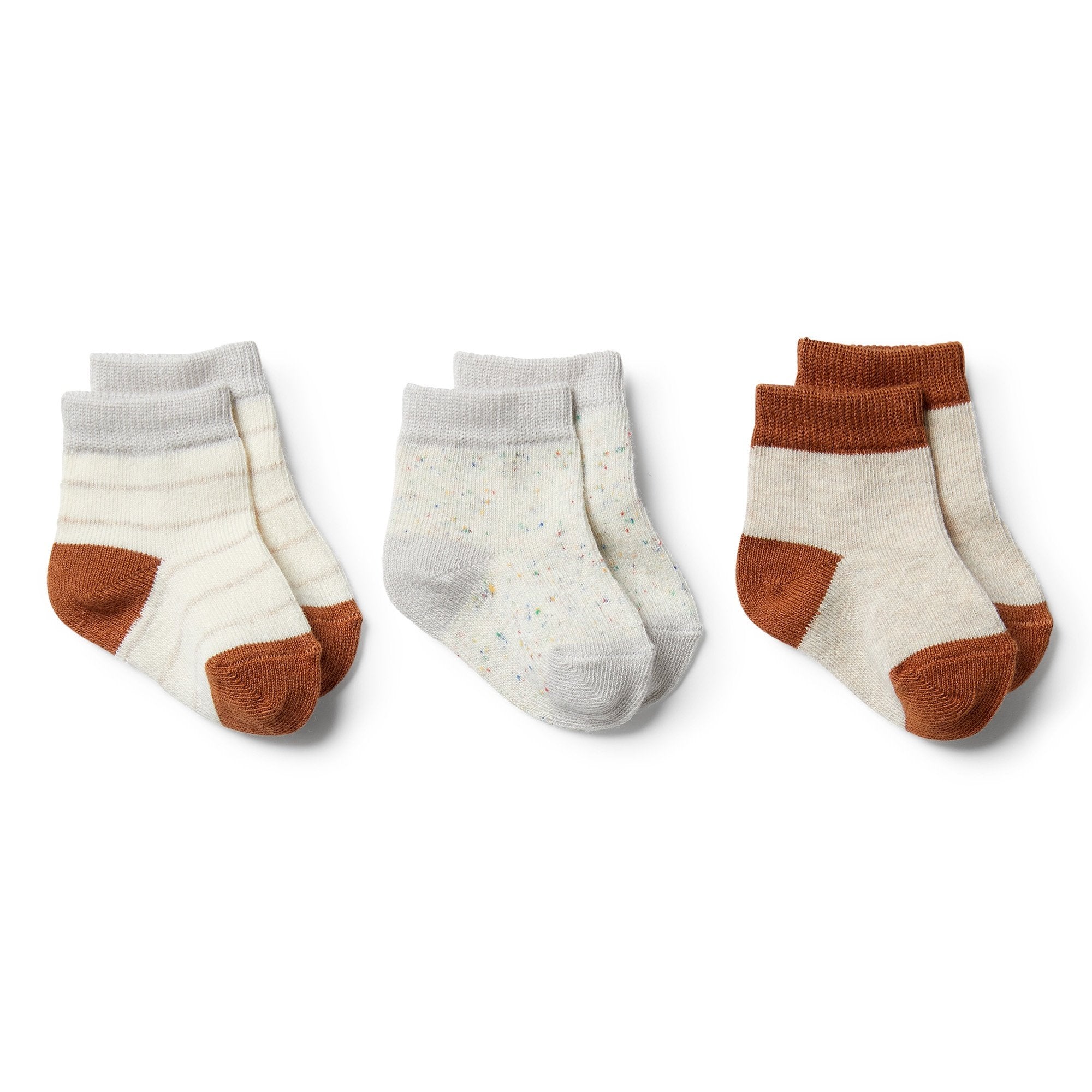 Wilson & Frenchy Three Pair Gift Pack Baby Socks set