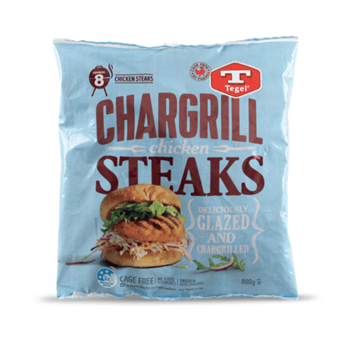 Tegel Chargrill Chicken Steaks 800g