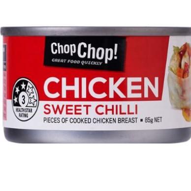 Chop Chop Chicken Chunks Sweet Chilli 85g