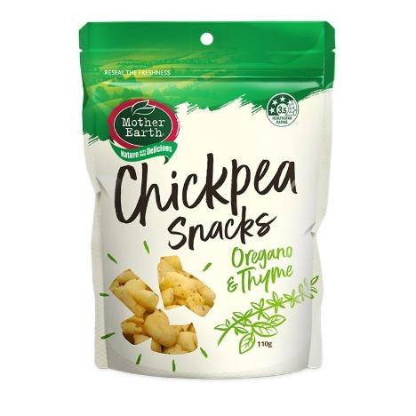 Mother Earth Oregano & Thyme Chickpea Snacks 110g