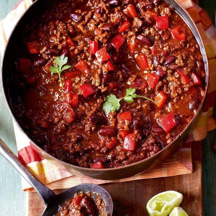 E&B Frozen Meal Chilli Con Carne 2 Serve