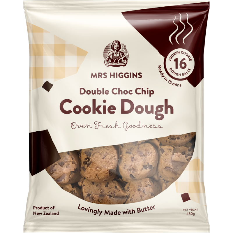 Mrs Higgins Chunky Cookie Dough - 10 pk