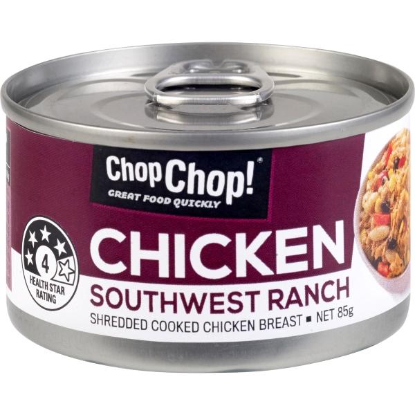 Chop Chop Shredded Chicken Southwest Ranch 85g