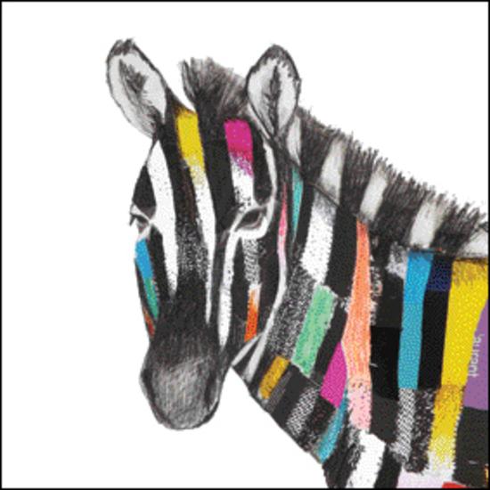 Napkin Regalia Zebra